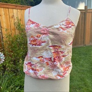 Hawaiian Coconut Girl Women’s Summer Cami Top Sz S